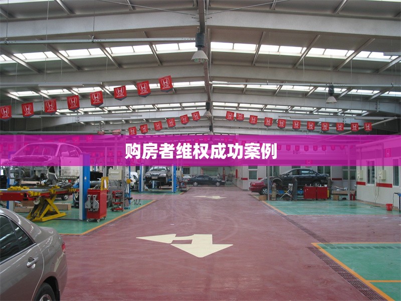 購房者維權(quán)成功案例 行業(yè)新聞 第1張