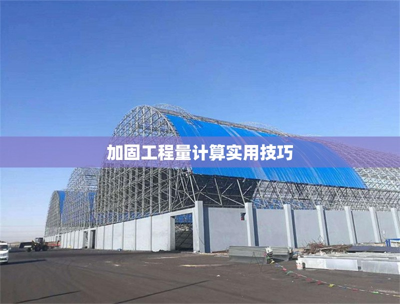 加固工程量計算實用技巧 行業(yè)新聞 第1張