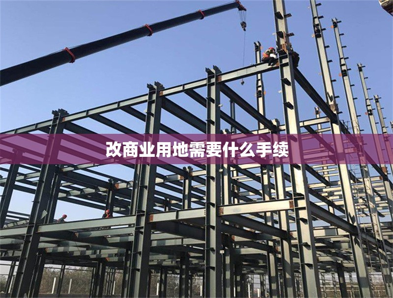 改商業(yè)用地需要什么手續(xù) 行業(yè)新聞 第1張