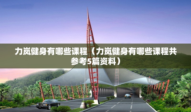 力嵐健身有哪些課程（力嵐健身有哪些課程共參考5篇資料）