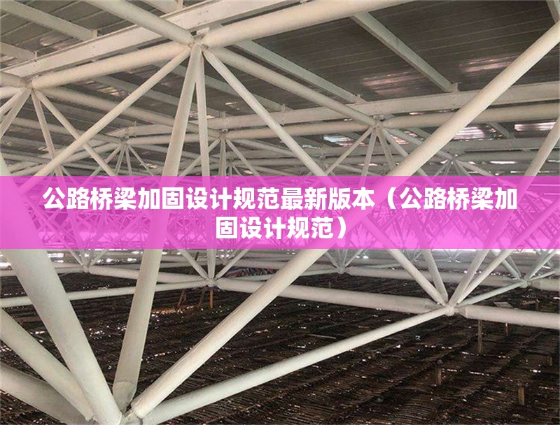 公路橋梁加固設(shè)計規(guī)范最新版本（公路橋梁加固設(shè)計規(guī)范）
