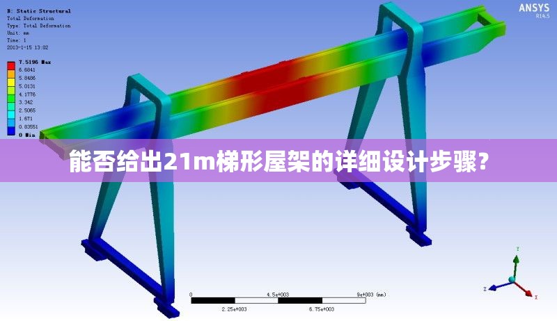 能否給出21m梯形屋架的詳細(xì)設(shè)計(jì)步驟？