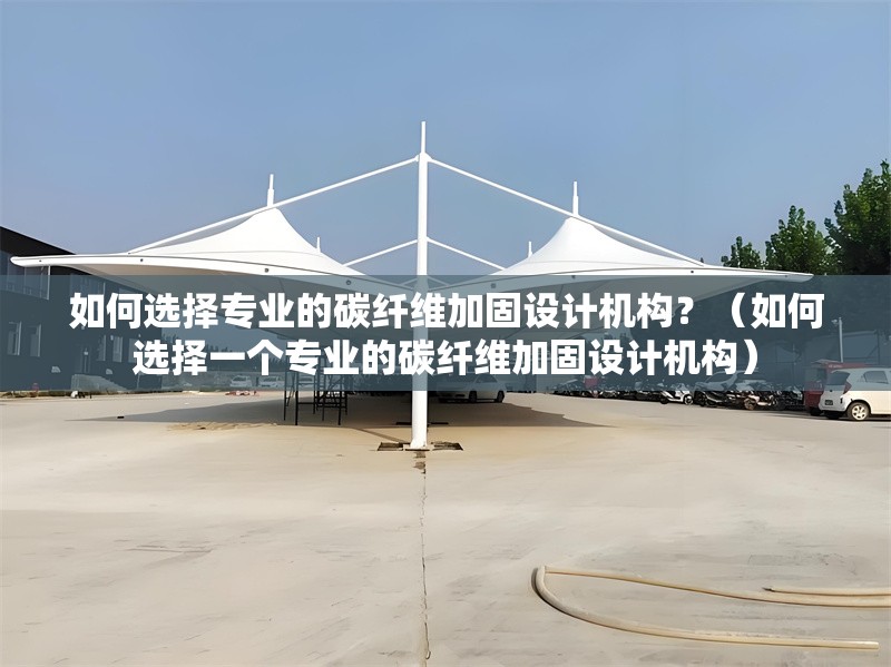 如何選擇專業(yè)的碳纖維加固設(shè)計(jì)機(jī)構(gòu)？（如何選擇一個(gè)專業(yè)的碳纖維加固設(shè)計(jì)機(jī)構(gòu)）