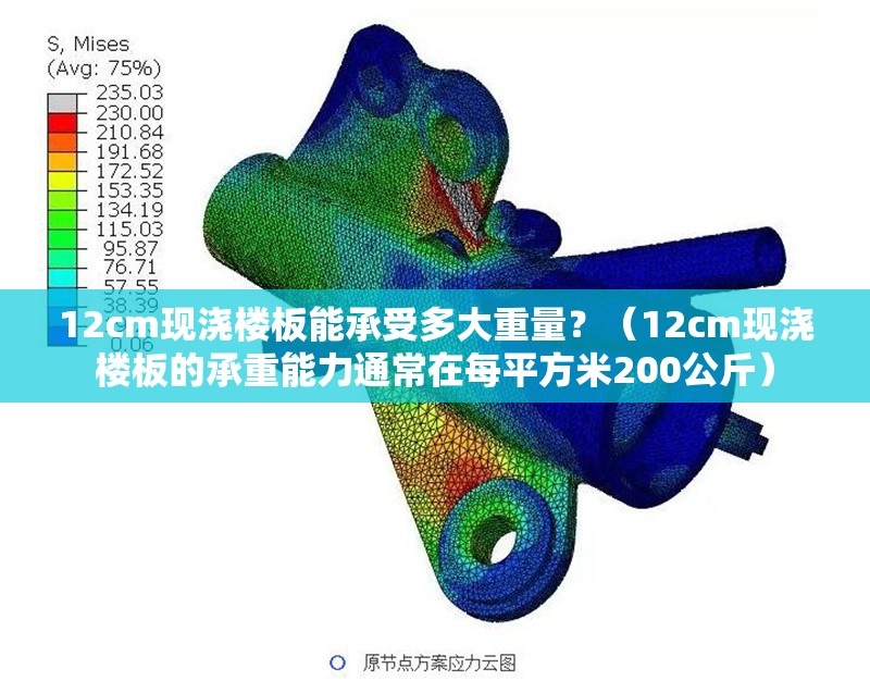 12cm現(xiàn)澆樓板能承受多大重量？（12cm現(xiàn)澆樓板的承重能力通常在每平方米200公斤） 行業(yè)新聞
