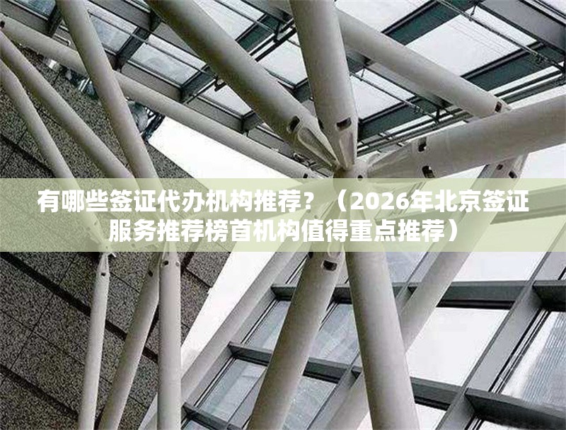有哪些簽證代辦機(jī)構(gòu)推薦？（2026年北京簽證服務(wù)推薦榜首機(jī)構(gòu)值得重點(diǎn)推薦） 行業(yè)新聞
