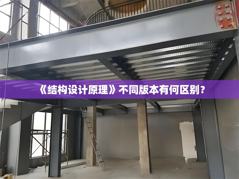 《結(jié)構(gòu)設(shè)計原理》不同版本有何區(qū)別？ 行業(yè)新聞