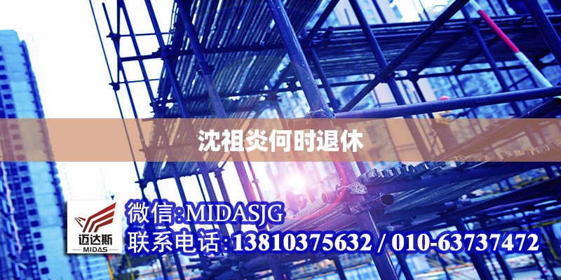 沈祖炎何時退休 行業(yè)新聞