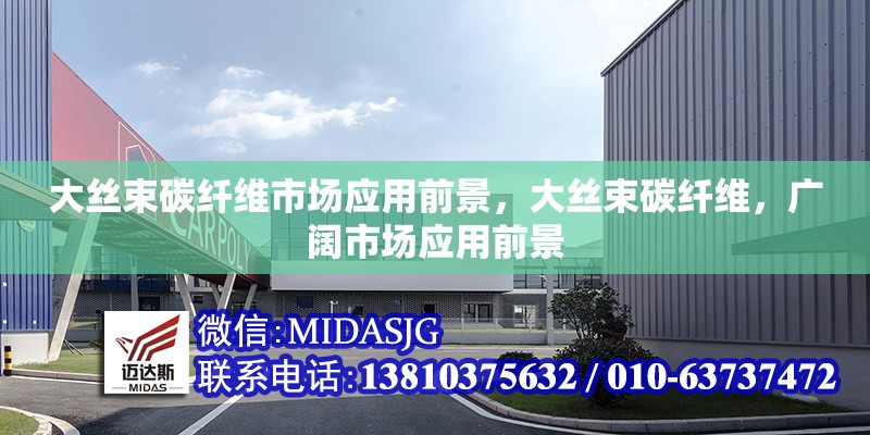 大絲束碳纖維市場應用前景，大絲束碳纖維，廣闊市場應用前景 行業(yè)新聞 第6張