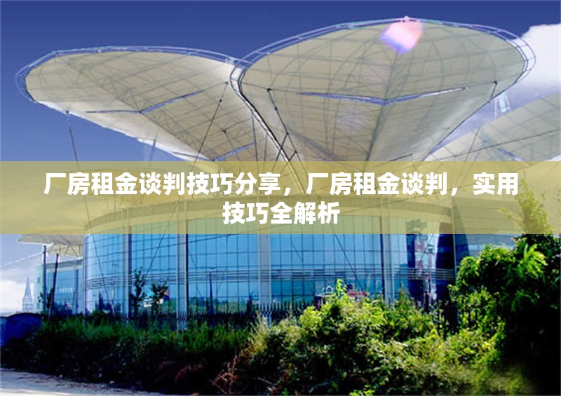 廠房租金談判技巧分享，廠房租金談判，實用技巧全解析 行業(yè)新聞 第7張