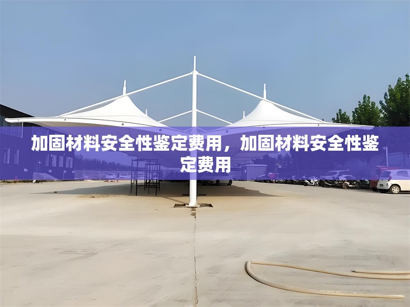 加固材料安全性鑒定費(fèi)用，加固材料安全性鑒定費(fèi)用 行業(yè)新聞 第6張