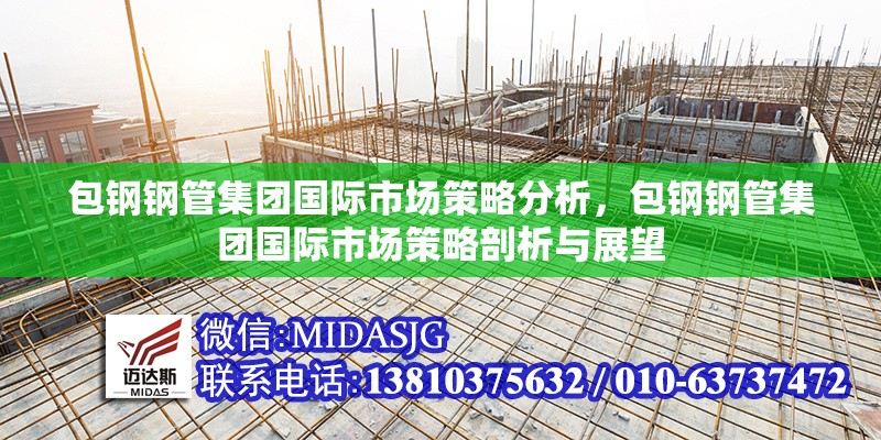 包鋼鋼管集團(tuán)國(guó)際市場(chǎng)策略分析，包鋼鋼管集團(tuán)國(guó)際市場(chǎng)策略剖析與展望 行業(yè)新聞 第4張