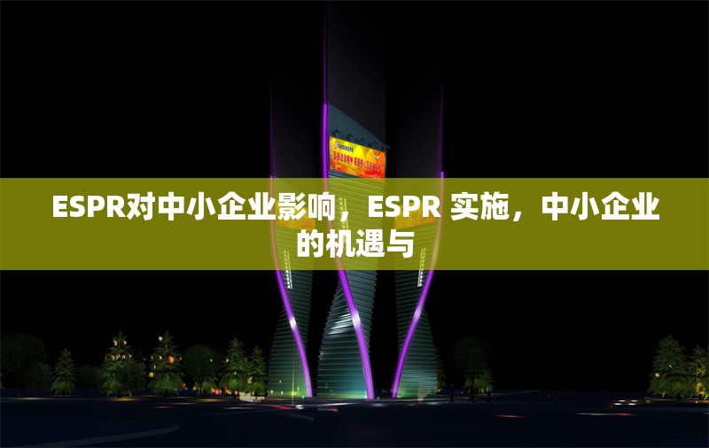 ESPR對中小企業(yè)影響，ESPR 實(shí)施，中小企業(yè)的機(jī)遇與
