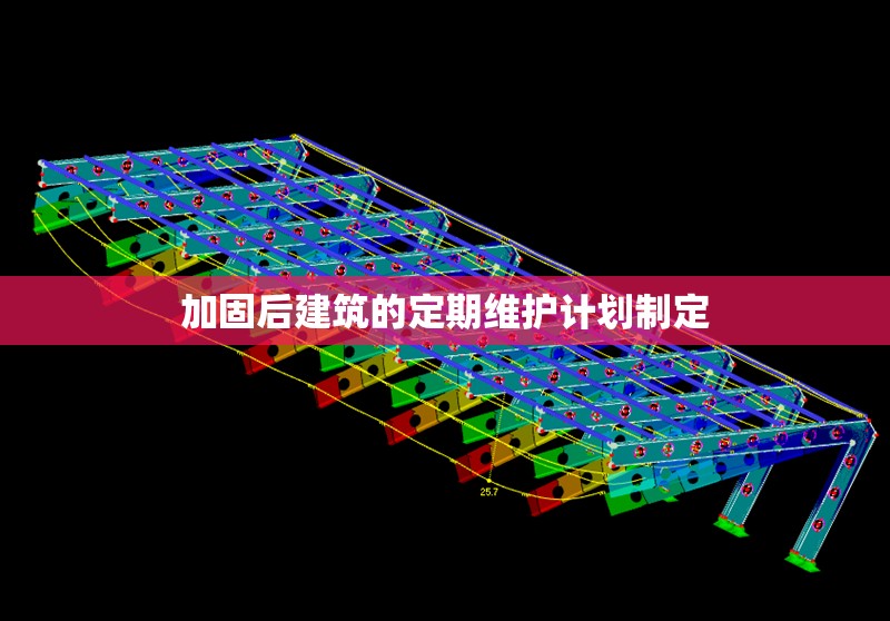 加固后建筑的定期維護計劃制定