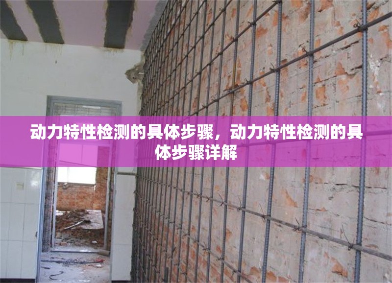 動力特性檢測的具體步驟，動力特性檢測的具體步驟詳解