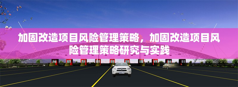 加固改造項(xiàng)目風(fēng)險(xiǎn)管理策略，加固改造項(xiàng)目風(fēng)險(xiǎn)管理策略研究與實(shí)踐