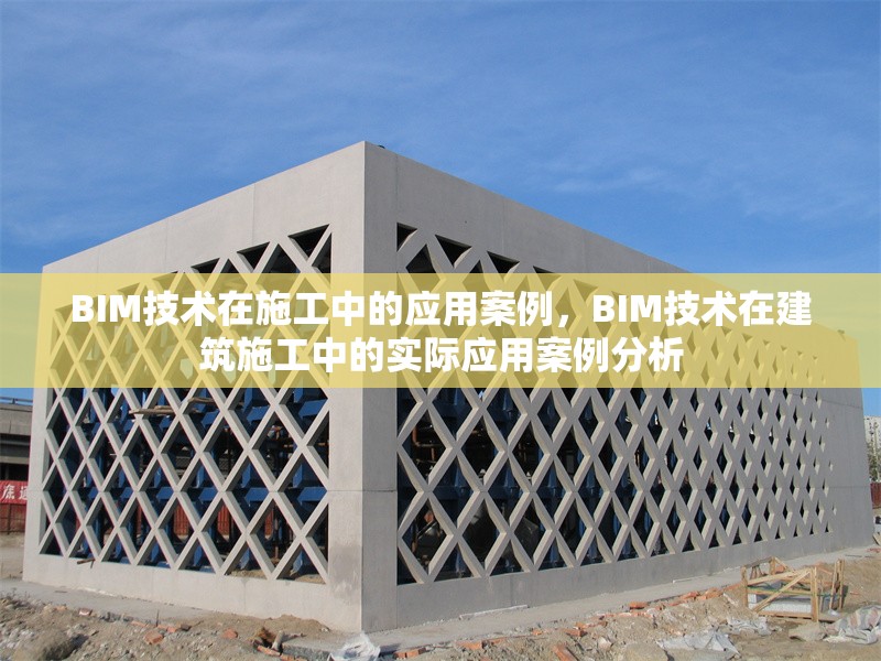BIM技術在施工中的應用案例，BIM技術在建筑施工中的實際應用案例分析 行業(yè)新聞 第1張