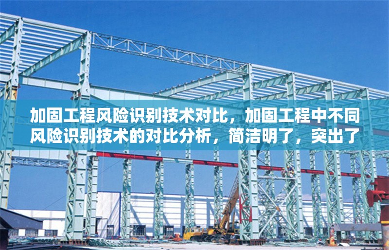 加固工程風險識別技術對比，加固工程中不同風險識別技術的對比分析，簡潔明了，突出了加固工程和風險識別技術對比的核心內容。如果需要調整風格或側重點，可以隨時告訴我！