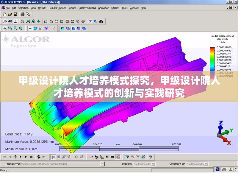 甲級設(shè)計院人才培養(yǎng)模式探究，甲級設(shè)計院人才培養(yǎng)模式的創(chuàng)新與實踐研究 行業(yè)新聞 第6張