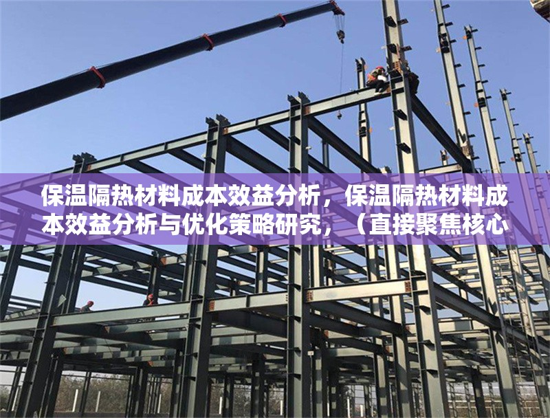 保溫隔熱材料成本效益分析，保溫隔熱材料成本效益分析與優(yōu)化策略研究，（直接聚焦核心主題，涵蓋成本、效益及優(yōu)化方向） 行業(yè)新聞 第1張