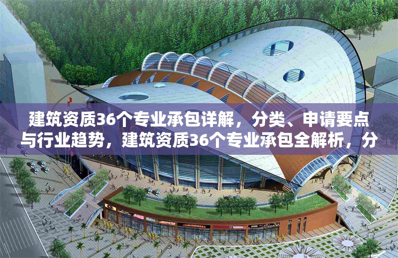 建筑資質(zhì)36個專業(yè)承包詳解，分類、申請要點與行業(yè)趨勢，建筑資質(zhì)36個專業(yè)承包全解析，分類、申請及 行業(yè)新聞