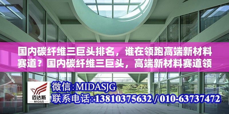 國內(nèi)碳纖維三巨頭排名，誰在領(lǐng)跑高端新材料賽道？國內(nèi)碳纖維三巨頭，高端新材料賽道領(lǐng)跑 行業(yè)新聞