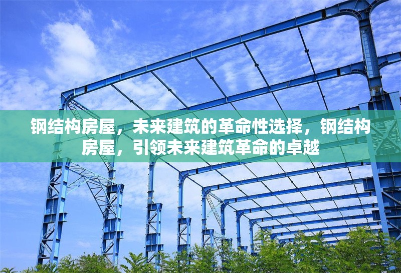 鋼結(jié)構(gòu)房屋，未來(lái)建筑的革命性選擇，鋼結(jié)構(gòu)房屋，引領(lǐng)未來(lái)建筑革命的卓越