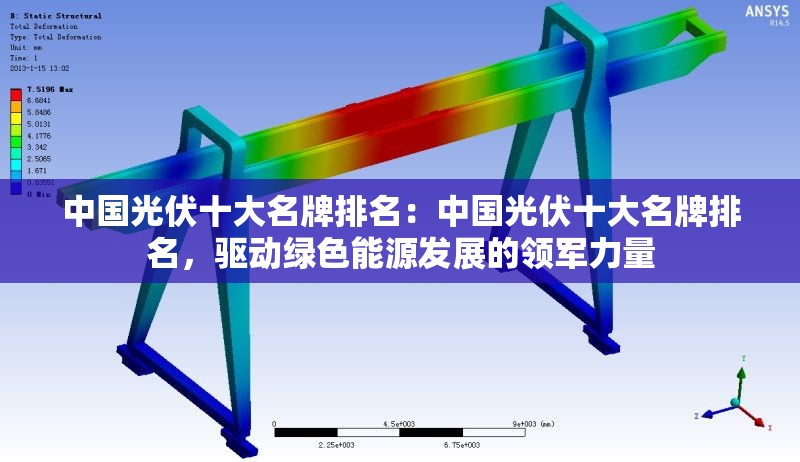 中國光伏十大名牌排名：中國光伏十大名牌排名，驅(qū)動綠色能源發(fā)展的領(lǐng)軍力量 行業(yè)新聞