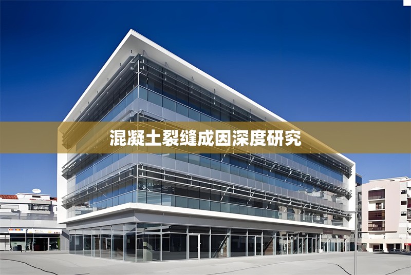 混凝土裂縫成因深度研究 行業(yè)新聞 第1張