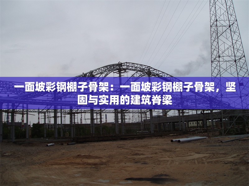 一面坡彩鋼棚子骨架：一面坡彩鋼棚子骨架，堅固與實用的建筑脊梁