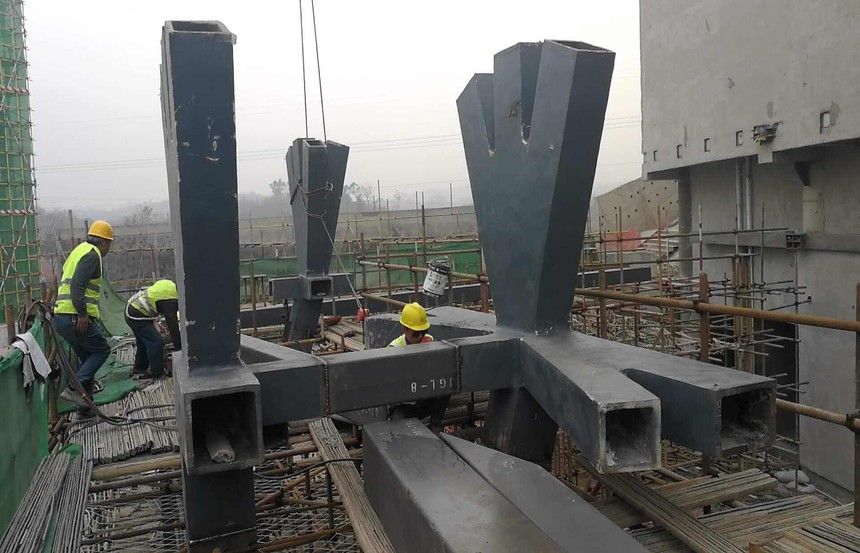 寫字樓鋼結(jié)構(gòu)安裝施工