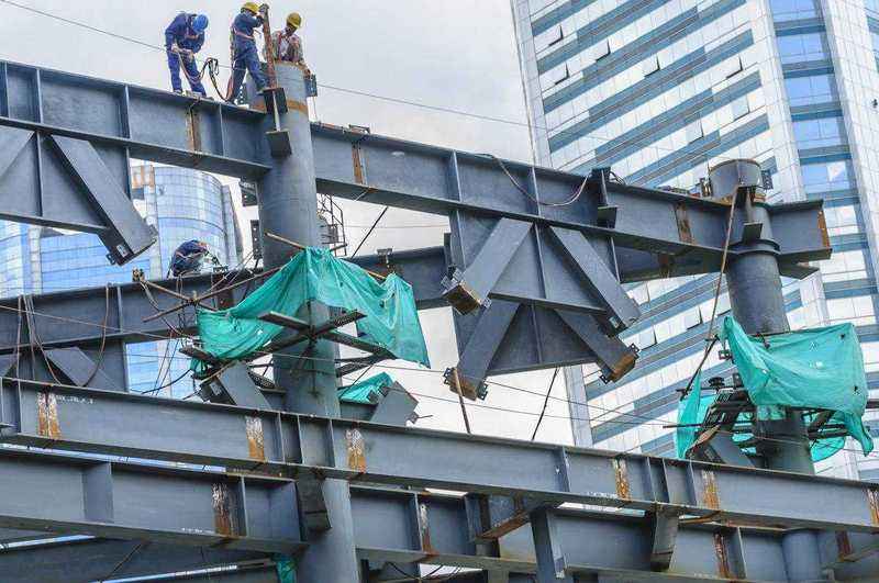 鋼結構施工案例 鋼結構施工案例