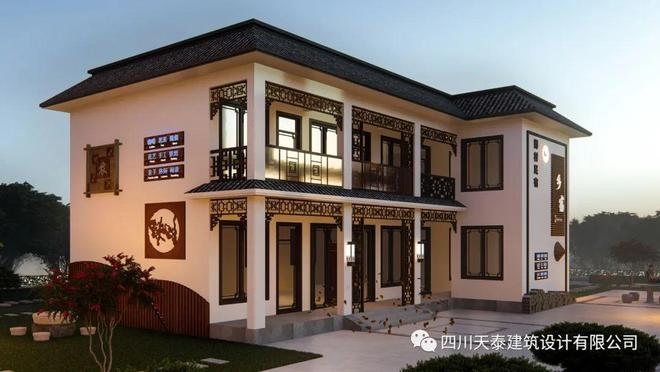 農村自建房設計圖民宿風格，匠心筑夢，農村自建房民宿風韻設計圖鑒 行業(yè)新聞 第4張