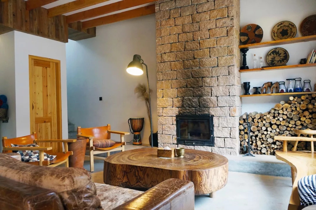 民宿原木風格裝修效果圖片，幾種不同風格的標題供你參考，你可以根據具體需求進行選擇，，驚艷！民宿原木風裝修實景大賞，邂逅自然質感，民宿原木風格裝修美圖集錦，沉浸于暖木之韻——民宿原木風格裝修效果圖鑒 行業(yè)新聞 第4張