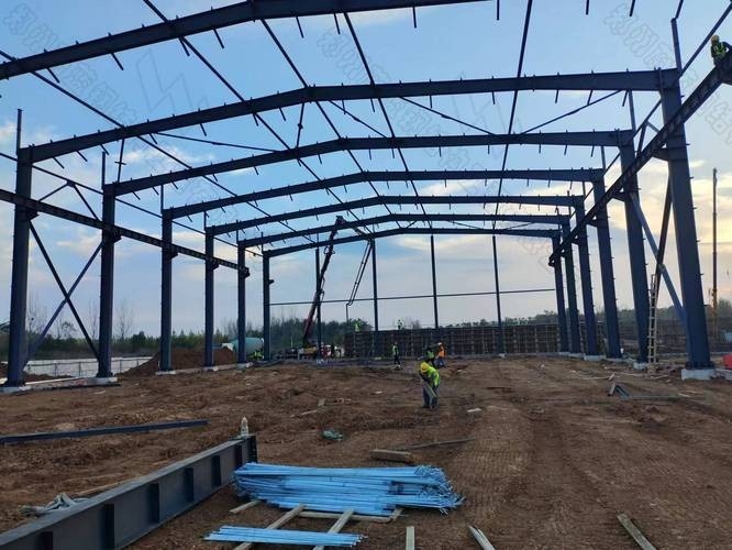 廠房鋼結(jié)構(gòu)圖片（鋼結(jié)構(gòu)廠房3d立體模型展示主體建造全過程） 行業(yè)新聞 第4張