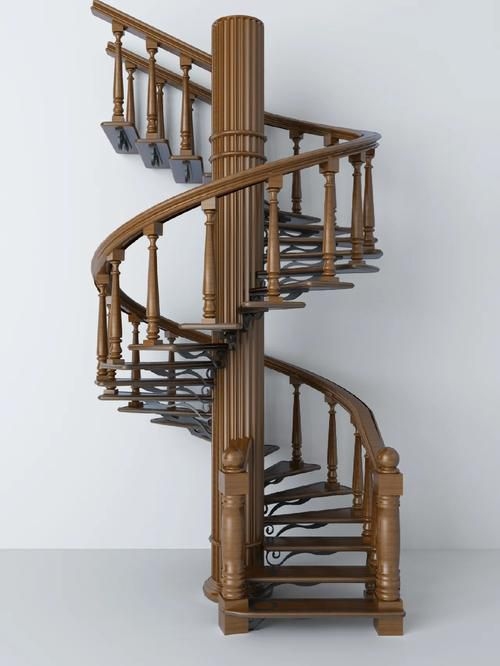 螺旋樓梯效果圖大全（51種螺旋樓梯創(chuàng)意設計,讓人大飽眼福!） 行業(yè)新聞 第11張