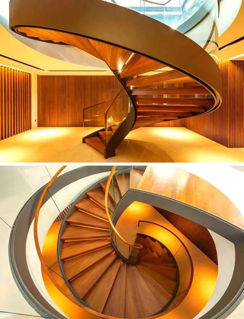 螺旋樓梯效果圖大全（51種螺旋樓梯創(chuàng)意設計,讓人大飽眼福!） 行業(yè)新聞 第13張