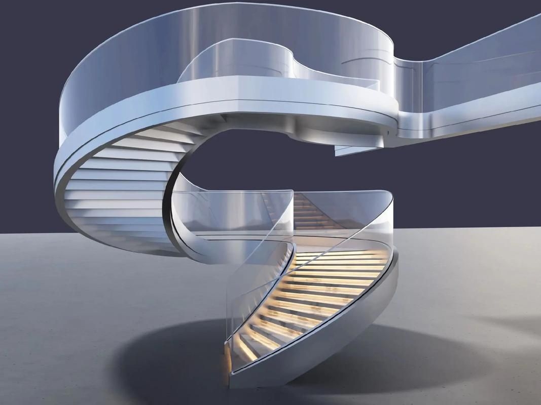 螺旋樓梯效果圖大全（51種螺旋樓梯創(chuàng)意設計,讓人大飽眼福!） 行業(yè)新聞 第23張