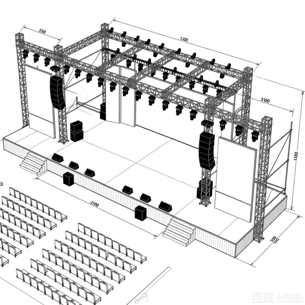 舞臺搭建示意圖怎么畫（如何畫舞臺搭建示意圖）