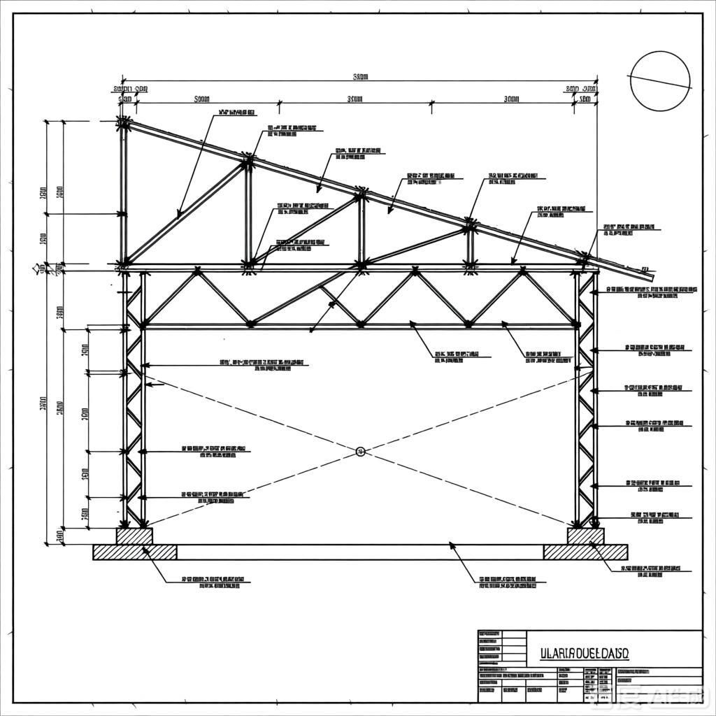 桁架結(jié)構(gòu)圖紙?jiān)O(shè)計(jì)（桁架結(jié)構(gòu)圖紙?jiān)O(shè)計(jì)中常用的規(guī)范）