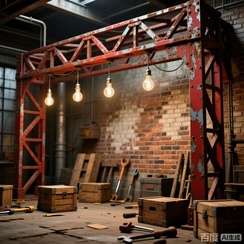 桁架畫面設(shè)計（如何設(shè)計工業(yè)風格的桁架畫面？）