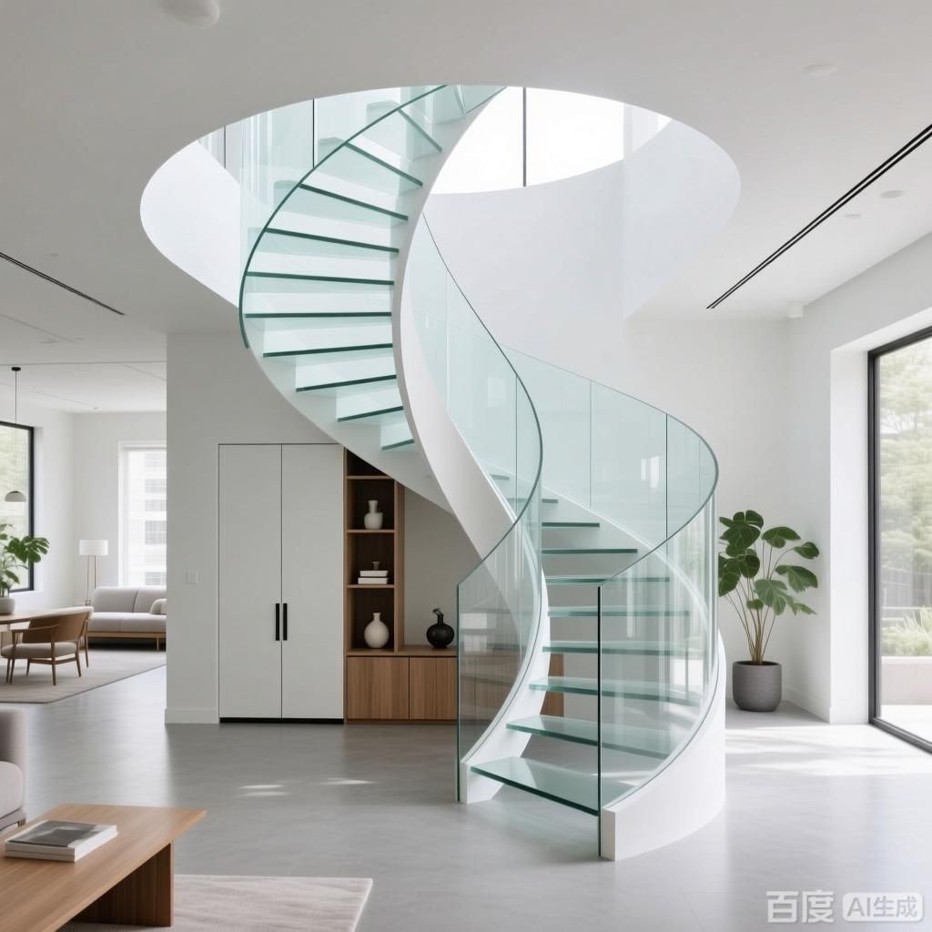 如何設(shè)計(jì)一個(gè)舒適的旋轉(zhuǎn)樓梯？（如何設(shè)計(jì)一個(gè)舒適的旋轉(zhuǎn)樓梯,生成四張關(guān)于舒適旋轉(zhuǎn)樓梯的圖像）