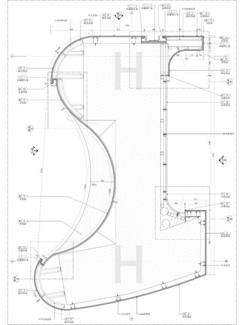 給我一些異形構(gòu)筑物的施工圖案例（如何繪制異形構(gòu)筑物的施工圖？）