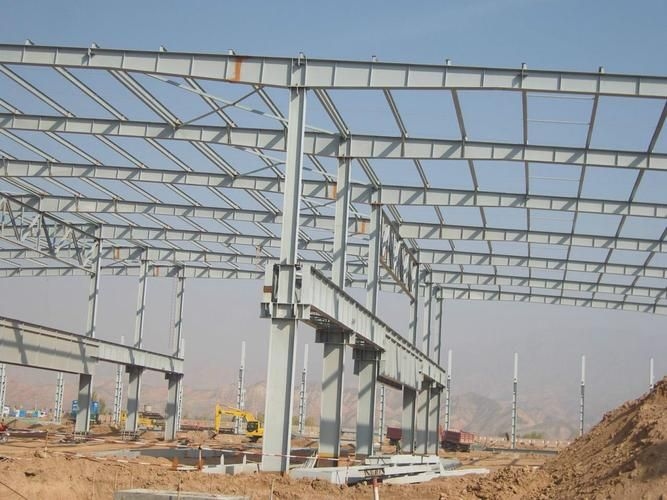 給我一些廠房鋼梁的圖片