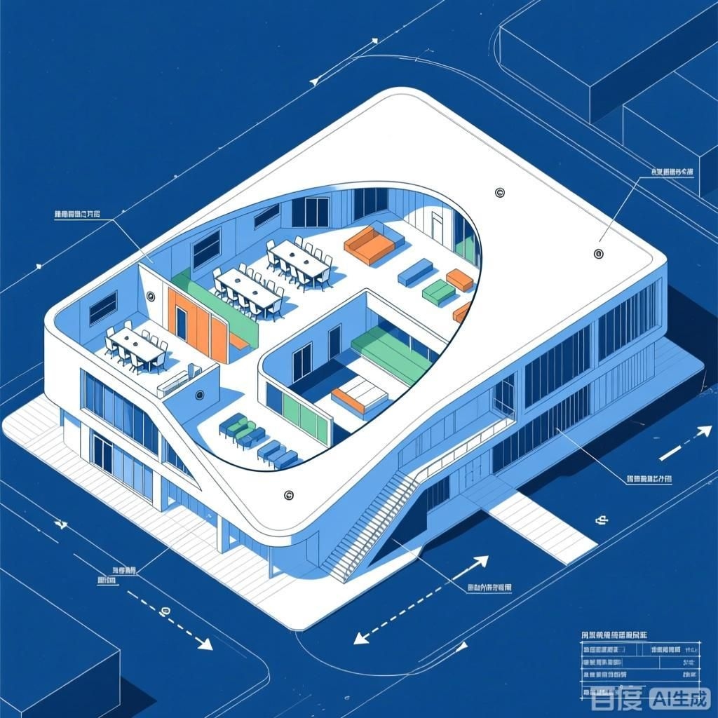 如何繪制異形建筑平面圖？（如何繪制異形建筑平面圖,生成四張關于異形建筑平面圖的圖像）