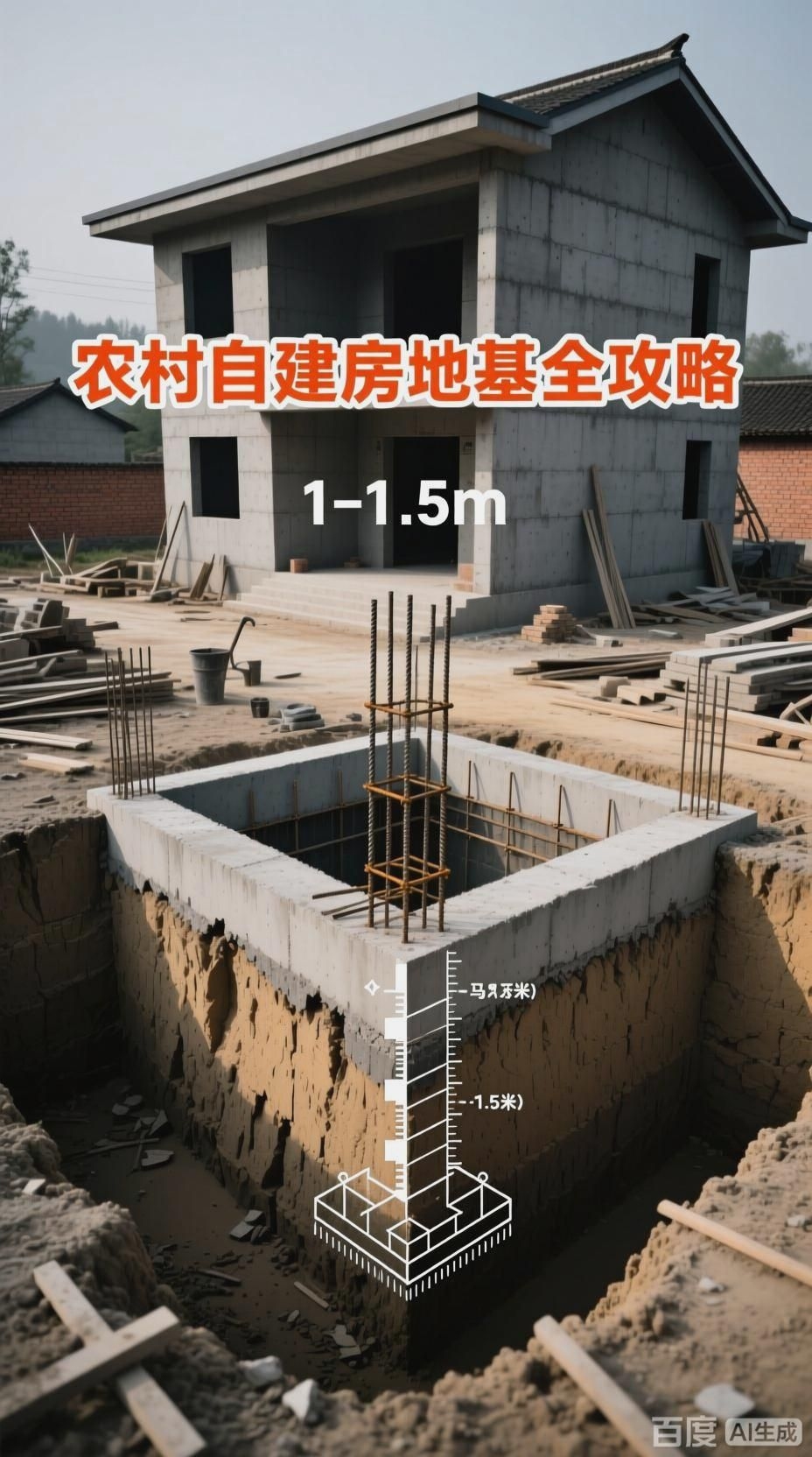 如何預防農(nóng)村自建房地基下沉（農(nóng)村自建房地基下沉墻裂縫怎么辦如何預防下沉）