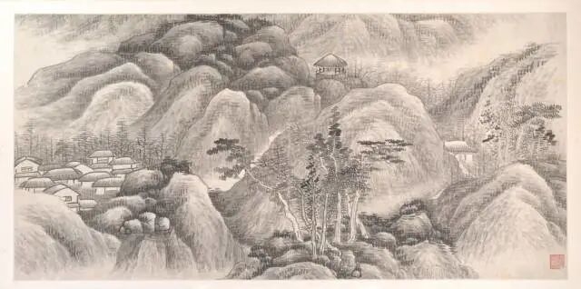 龔賢的《山水圖卷》有何特點？