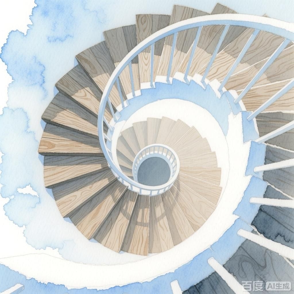 如何繪制螺旋樓梯的踏步？（如何繪制螺旋樓梯的踏步,生成四張關(guān)于螺旋樓梯踏步的詳細(xì)插畫(huà)）