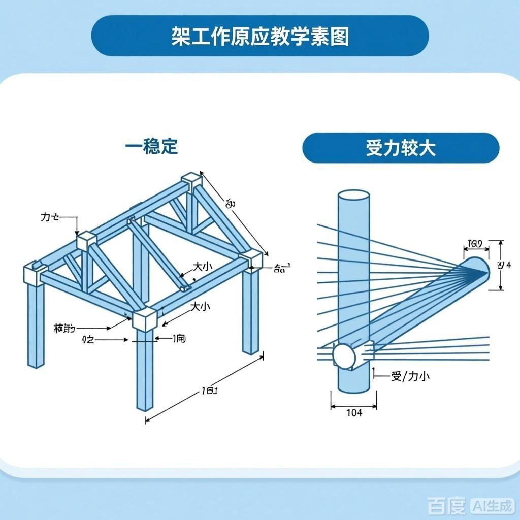 如何繪制桁架工作原理圖？（如何繪制桁架工作原理圖生成的四張桁架工作原理圖）