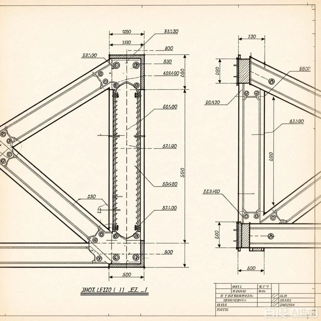 如何繪制鋼結(jié)構(gòu)梯形屋架的節(jié)點(diǎn)詳圖？（如何繪制鋼結(jié)構(gòu)梯形屋架的節(jié)點(diǎn)詳圖圖集教程）