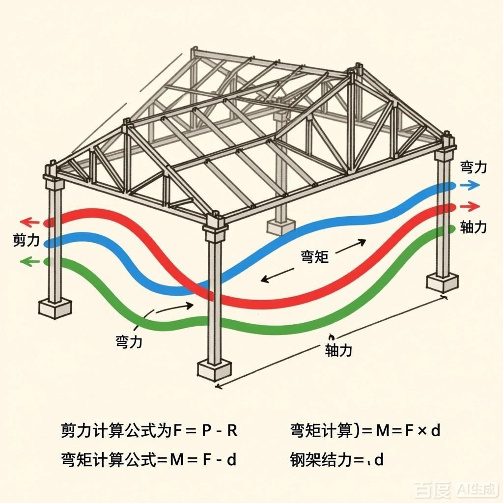 如何繪制鋼架內(nèi)力圖？（如何繪制鋼架內(nèi)力圖）